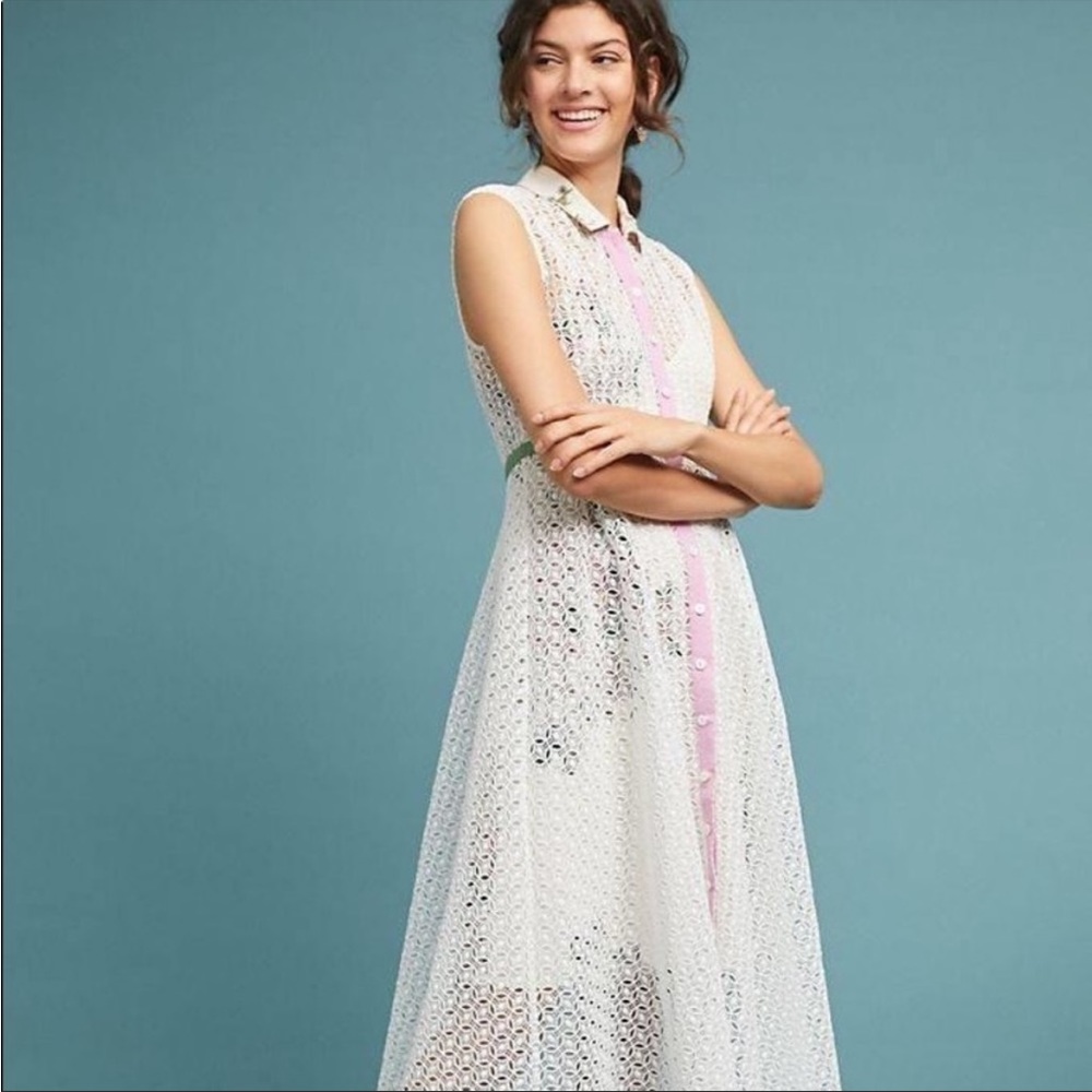 NWT Tracy Reese x Anthropologie Cherry Blossom Dress - Picture 2 of 11